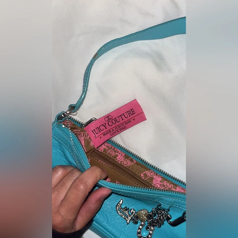 Blue Juicy Couture Mini Bag - Picture 7 of 9